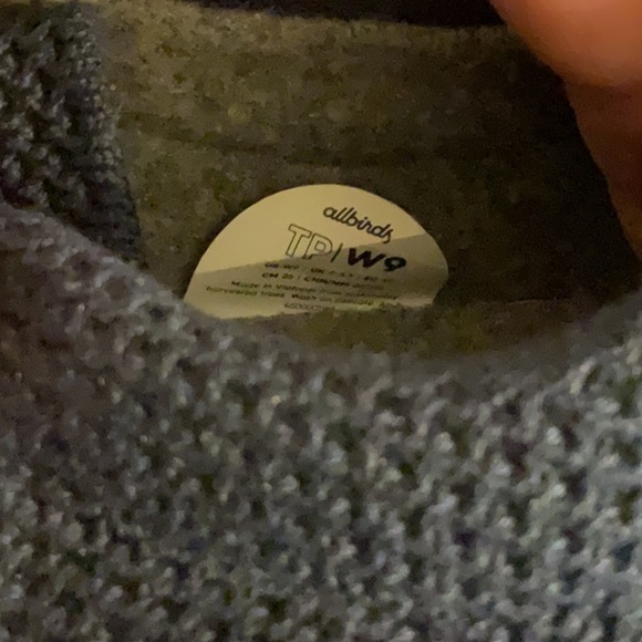 allbirds women's Tree Piper in Moonrise (drk blue) w/ white sole size W 9 - Picture 8 of 8